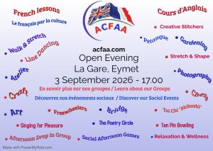 ACFAA Open Evening 2026