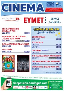 Eymet cinema programme August