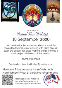 Stained glass workshop