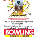 Bowling competition for the President's Cup