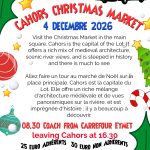 Cahors Christmas markets December 2026