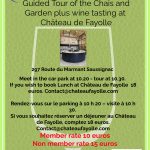 Château de Fayolle guided tour and wine tasting October 2026